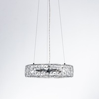 Chateau Crystal Pendant Light - Chrome