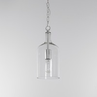 Kendal Glass Pendant Light - Chrome