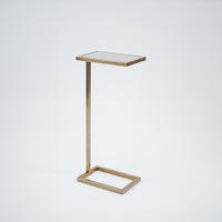 Jaxon Glass Top Side Table
