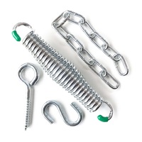 Spring Kit with Chain for Hammocks and Hanging Chairs - 4pc