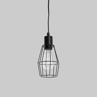 Watson Industrial Cage Light - Black