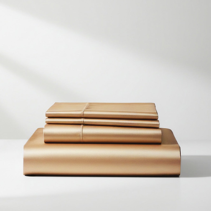 Satin Sheet Set Veuve Gold Buy Queen Sheets & Sets 9356422001790