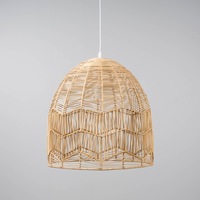 Amalfi Rattan Lace Pendant Light - Natural