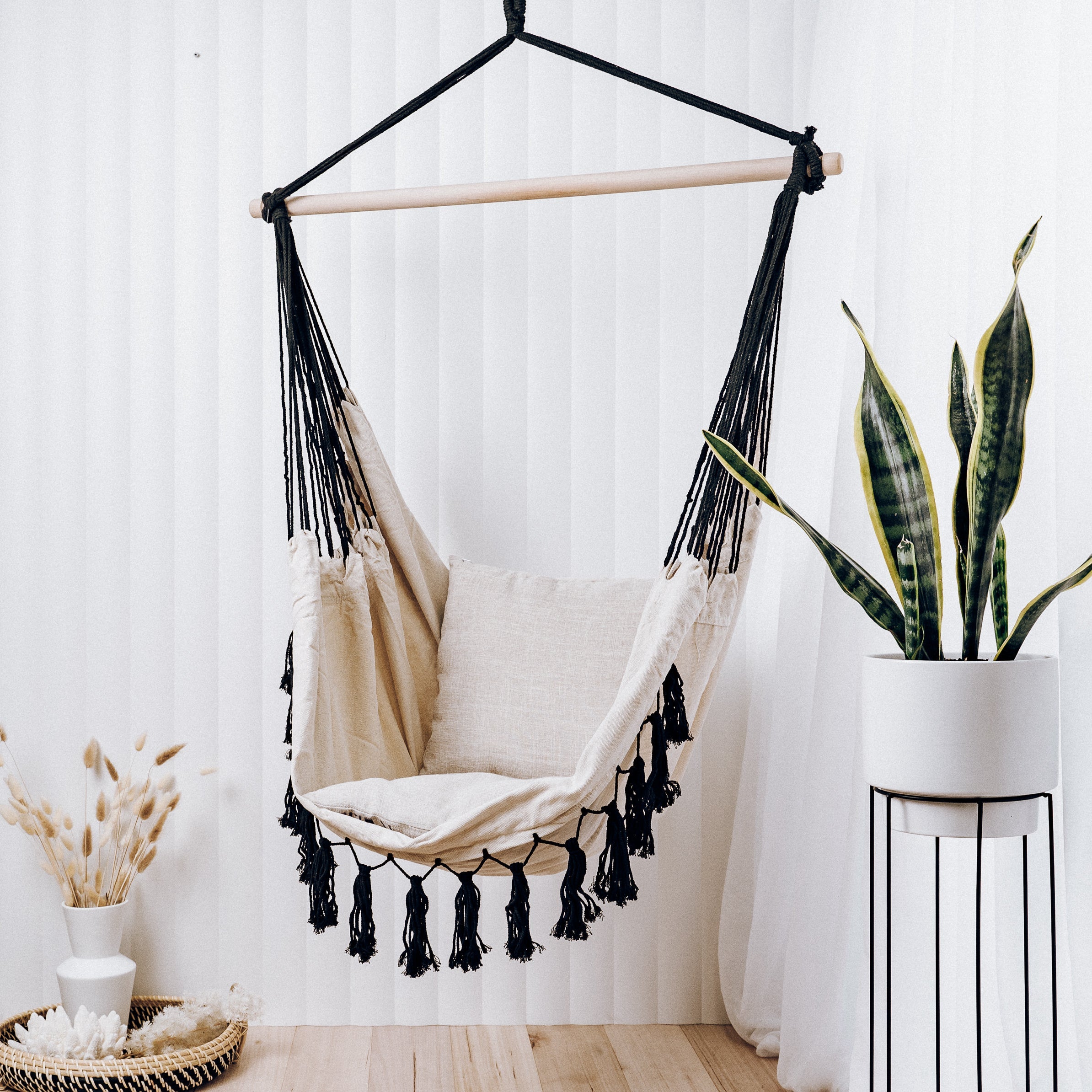 Soho Hammock Hanging Chair - Cream