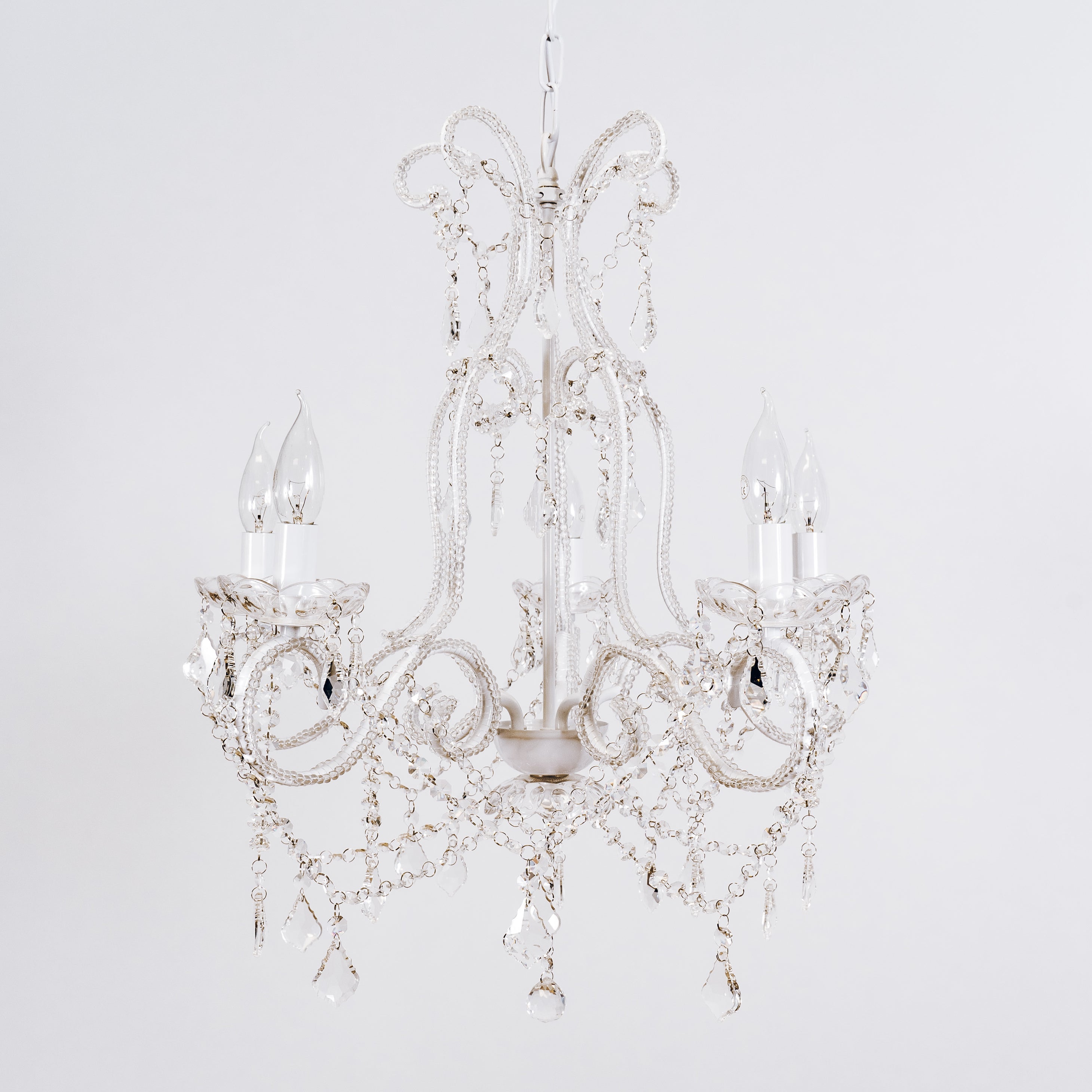 Dignity Chandelier 5 Light - White