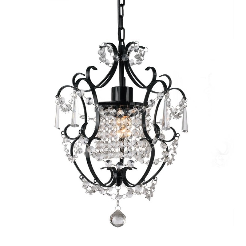 Buy Zara Chandelier - Black - MyDeal