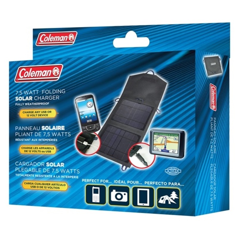 Buy Coleman Portable Camping Solar Battery Charger MyDeal