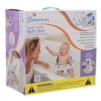 DELUXE BATH SEAT WITH FOAM PADDING & HEAT SENSING INDICATOR