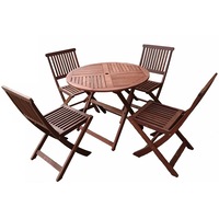 Tropical Round Folding 5pc Setting