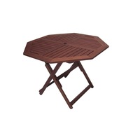 Tropical Octagonal Folding Table