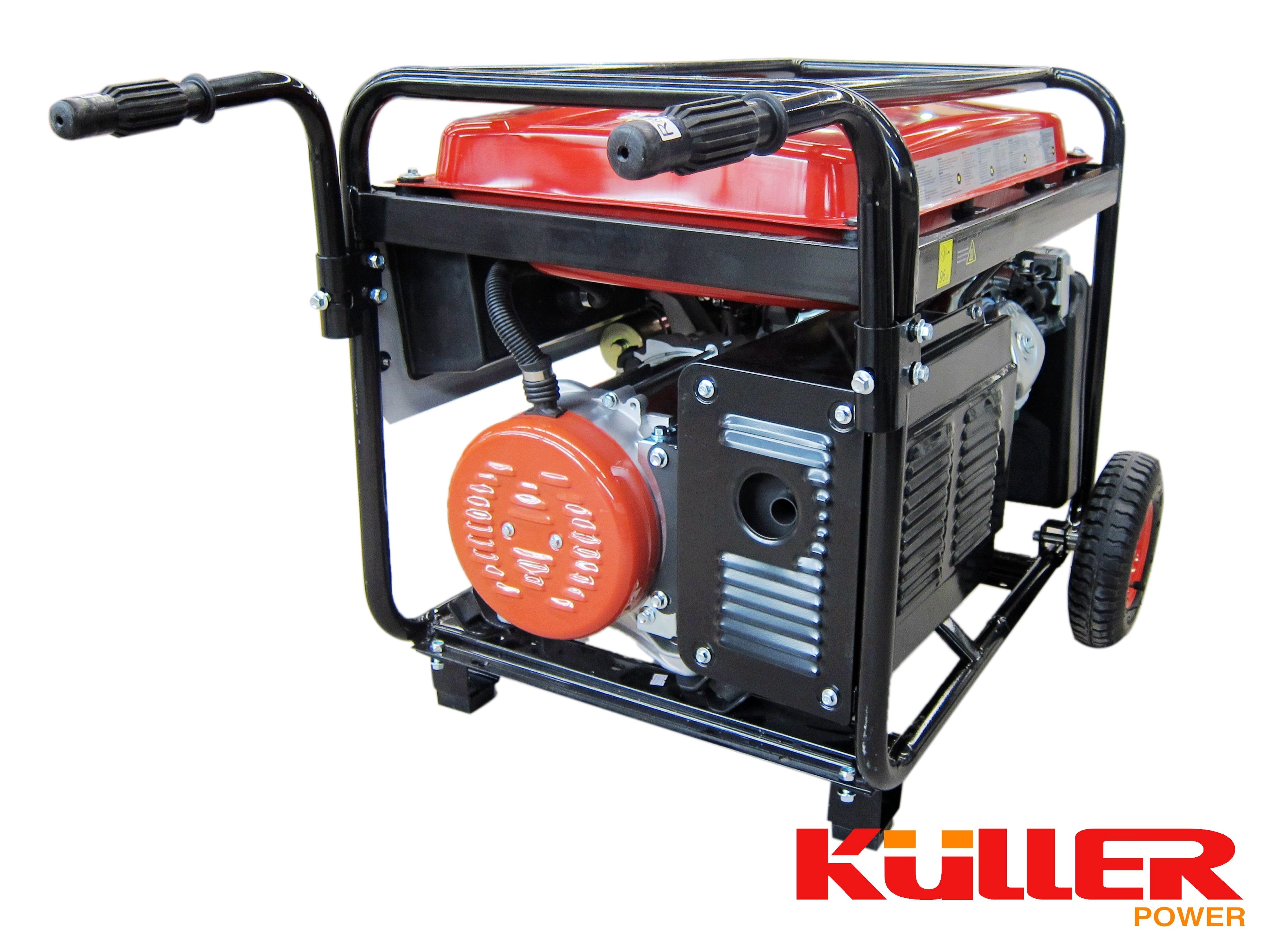 Buy KULLER 18HP 8000w Max/7500w Rated Single-Phase Petrol Backup ...