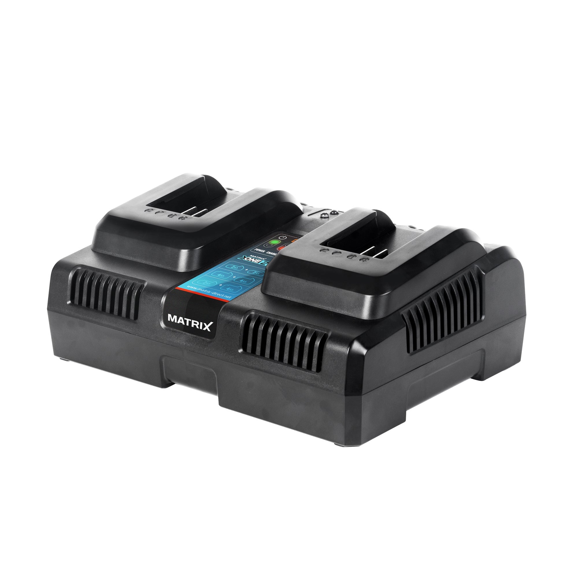 MATRIX 20v X-ONE Lithium Dual Battery Charger Base 2.2A