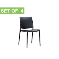 Set of 4 Himalaya Chair - Black
