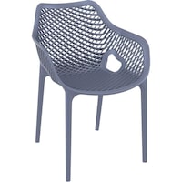 Set of 4 King Chair - Charcoal