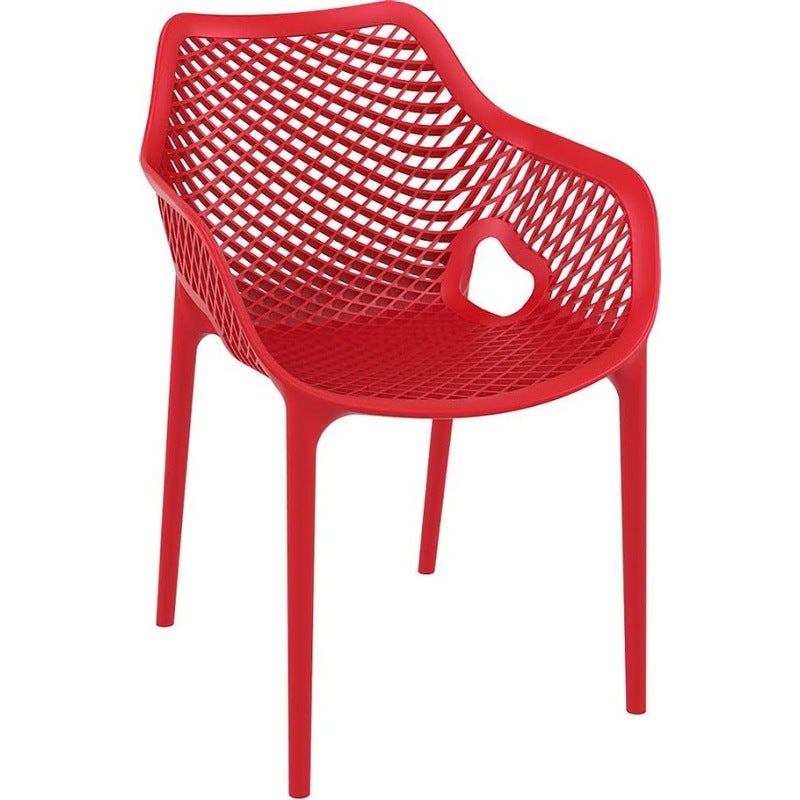 Set of 4 King Chair - Red