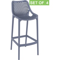 Set of 4 Royal Chair - White