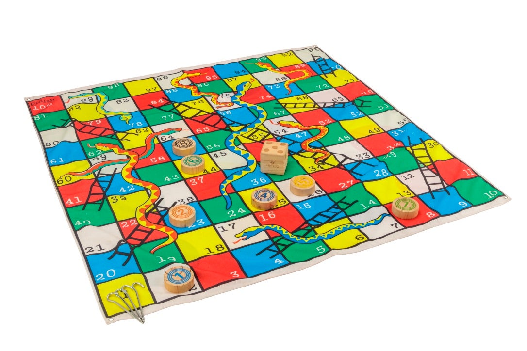 2 In 1 Giant Snakes, Dots & Ladders1.5 Mat