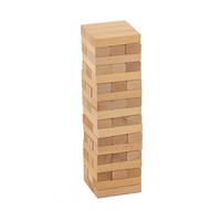 54 Piece Mini Jenjo Outdoor Wooden Block Game 27cm