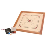 84x84cm Plywood Carrom Board with 74x74cm Internal Playing Area