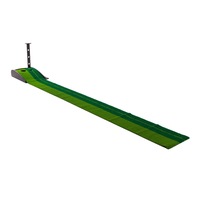 Golf Putt Putt w/2x Putting Holes & Wooden Return