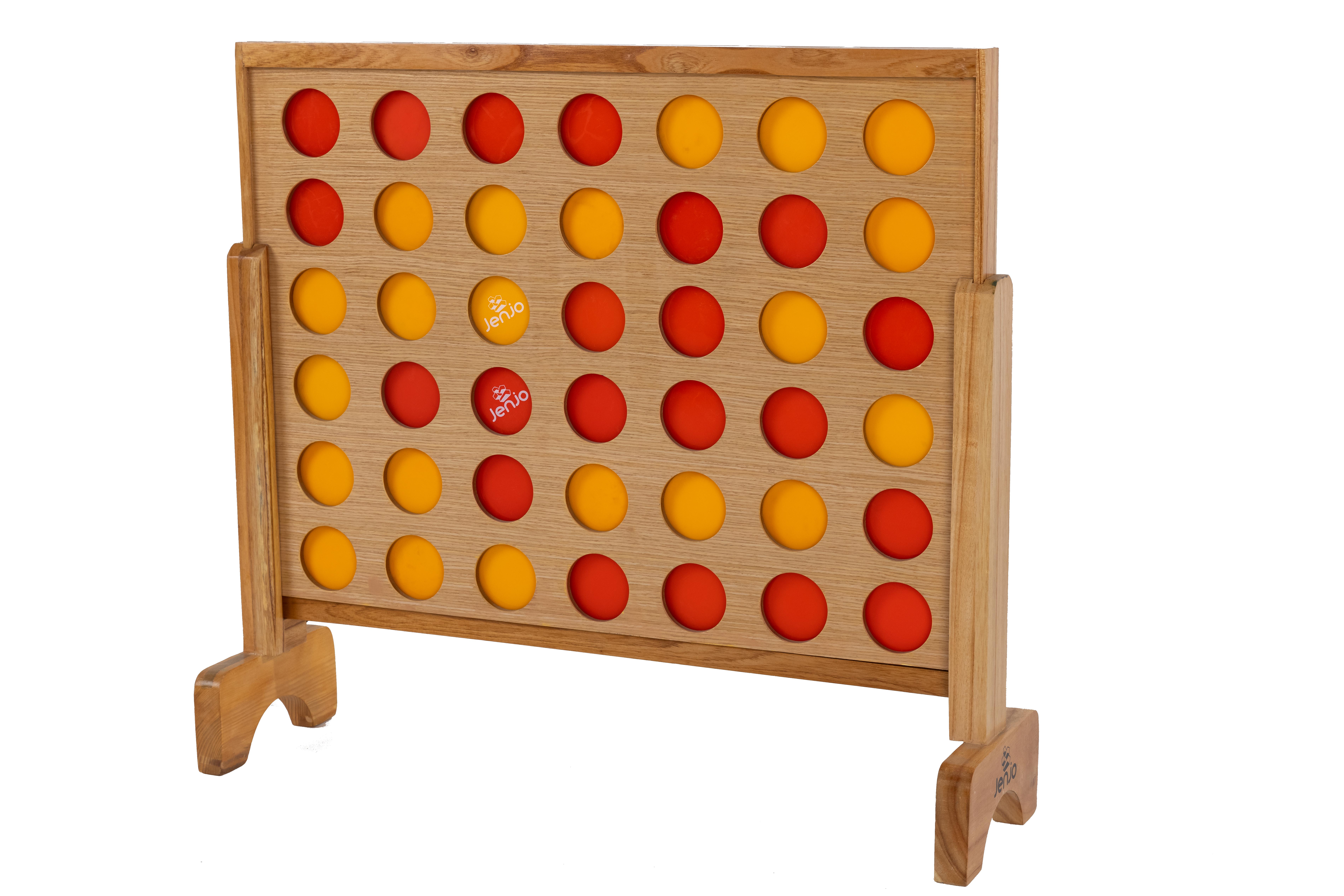 Mega 4 Plywood Connect Four In A Row Game Set 69x79cm