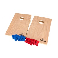 Outdoor Cornhole Boards & Corn Bags Toss Game Set