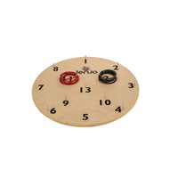 Round Wooden Giant Hookey Ring Board Lawn Game 68cm diameter