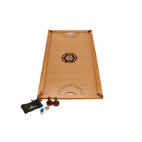 Wooden Shuffle Puck Ice Hockey Game 128x67cm