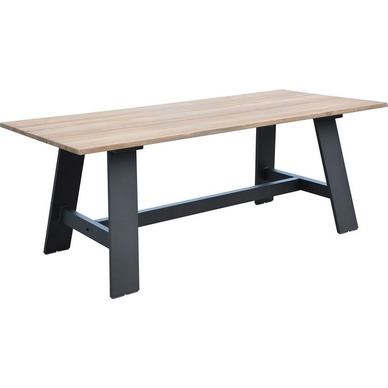 Brooklyn Timber & Aluminium Outdoor Dining Table 2m