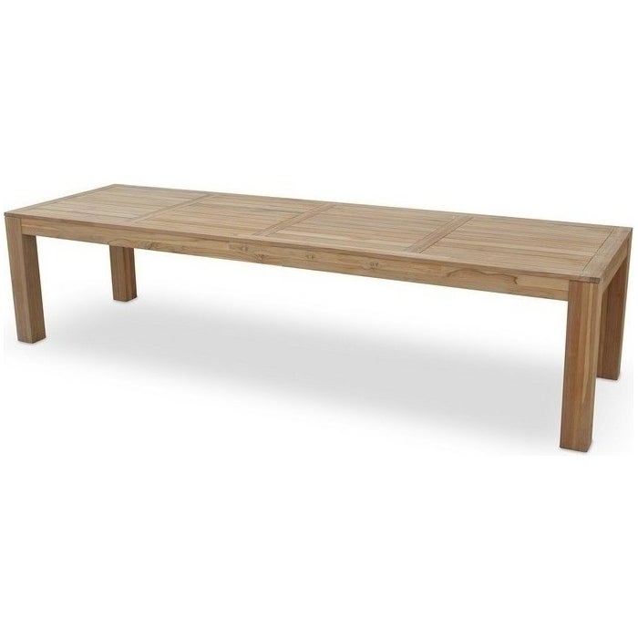Natural Teak Timber Outdoor Dining Table 330cm