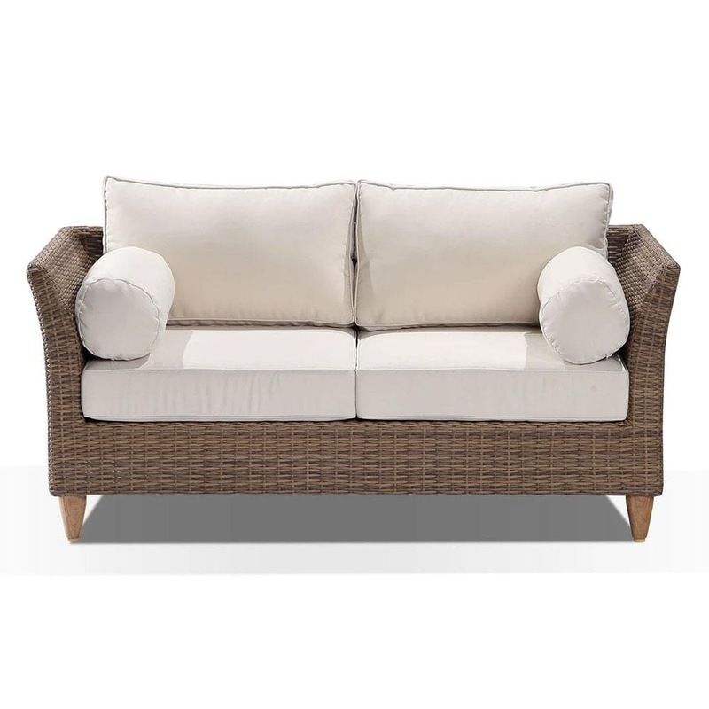 Buy Carolina 2 Seater Outdoor Wicker Lounge Harper MyDeal