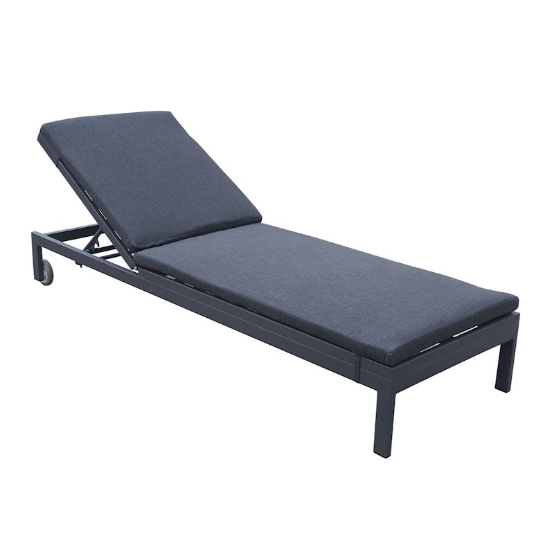 Buy Flow Outdoor Aluminium Pool Sun Lounge With Sunbrella Cushion MyDeal