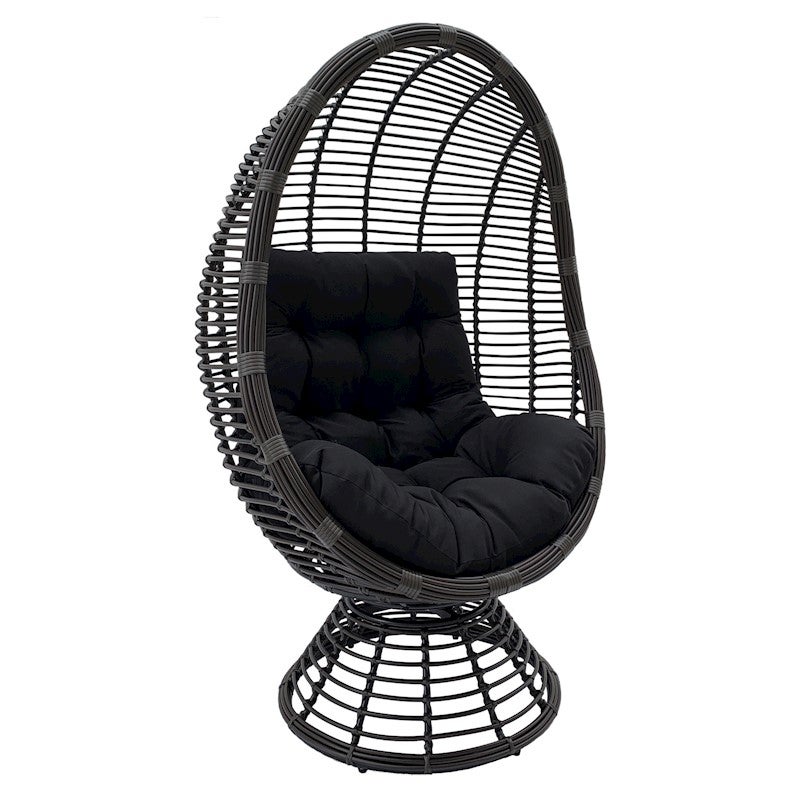 outdoor egg swivel chair