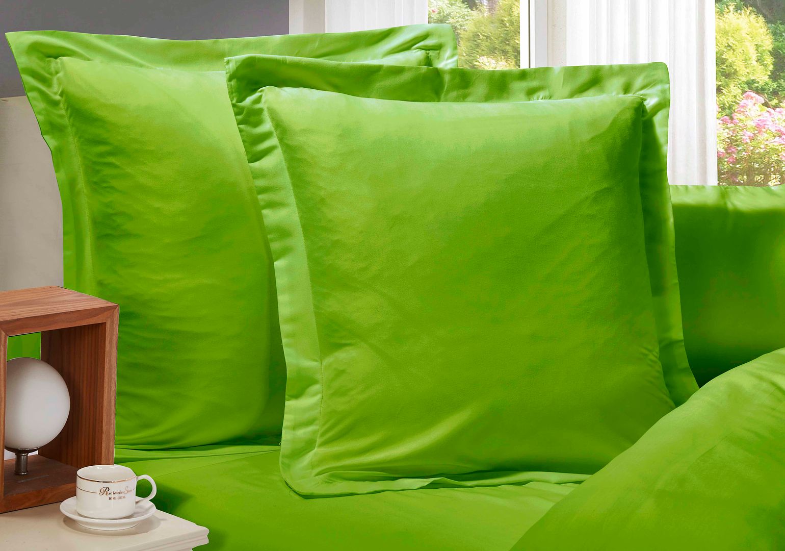 Super Soft Premium European Pillowcases 2-Pack - Green