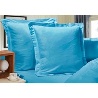 Super Soft Premium European Pillowcases 2-Pack - Light Blue