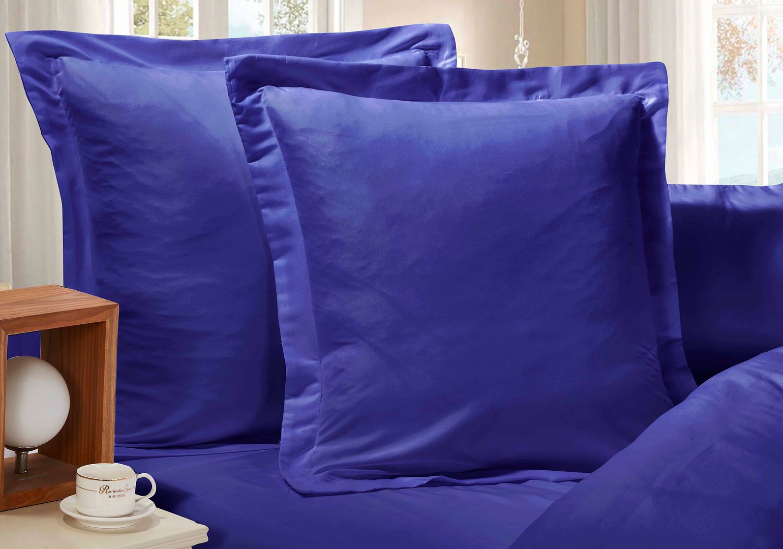 Super Soft Premium European Pillowcases 2-Pack - Royal Blue