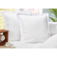 Super Soft Premium European Pillowcases 2-Pack - White