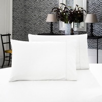 Super Soft Premium King Size Pillowcases 2-Pack - White