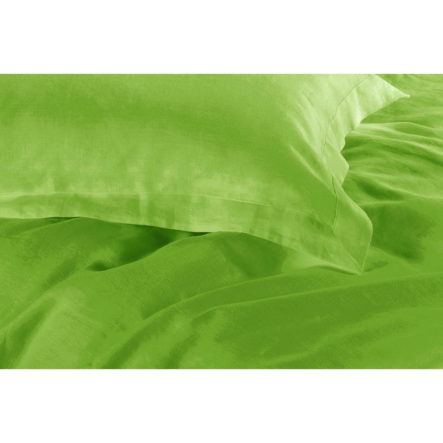 Super Soft Tailored KING SINGLE Size Quilt/Doona/Duvet Cover Set - Green