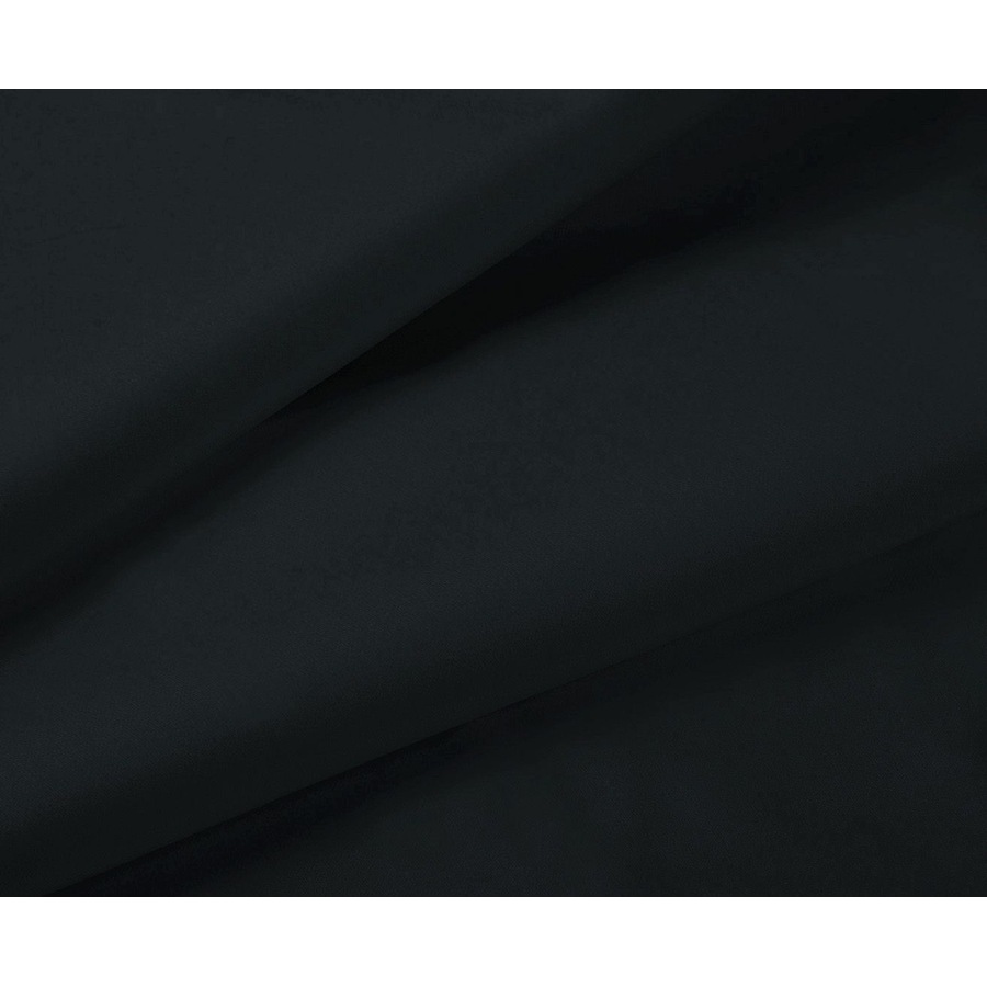 Super Soft 3-Piece Queen Size Bed Fitted Sheet & 2 Pillowcases Set - Black