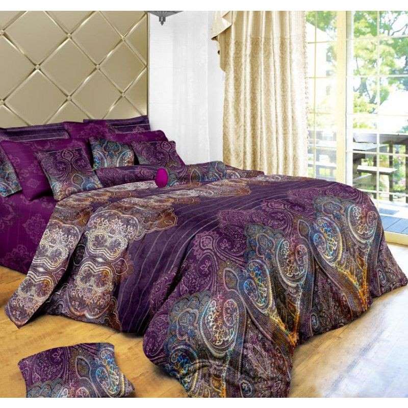 Aster King Size Bed Quilt Doona Duvet Cover & Pillow Cases Set