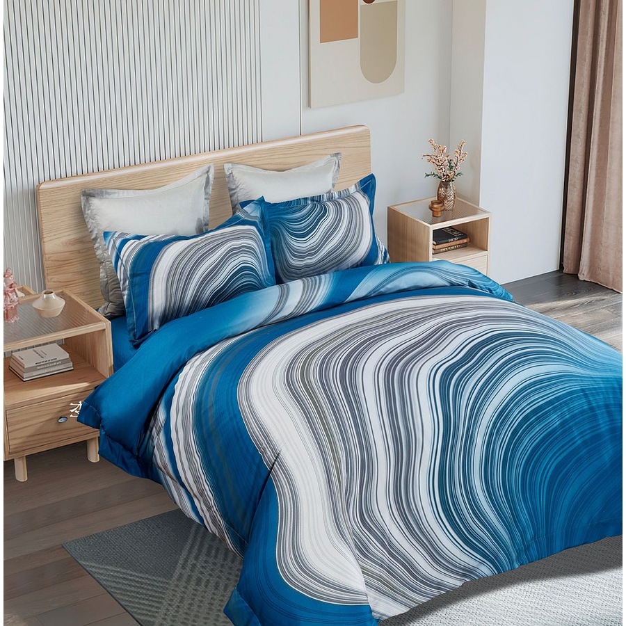 Evienne Quilt/Doona/Duvet Cover Set - Super King Size