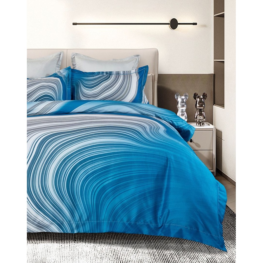 Evienne Quilt/Doona/Duvet Cover Set - Super King Size