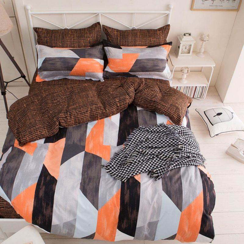 Findia King Size Bed Quilt Doona Duvet Cover & Pillow Cases Set
