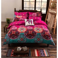 Medit Super King Size Bed Quilt Doona Duvet Cover & Pillow Cases Set