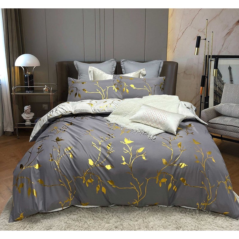 Taylor Swift Singer 4 3 Pieces Bedding Sets Soft Comforter Sets Decor Bedroom Gifts with 1 Duvet Cover 2 Pillowcases, Size: 90 x 90