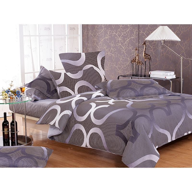 Soney King Size Bed Quilt Doona Duvet Cover & Pillow Cases Set