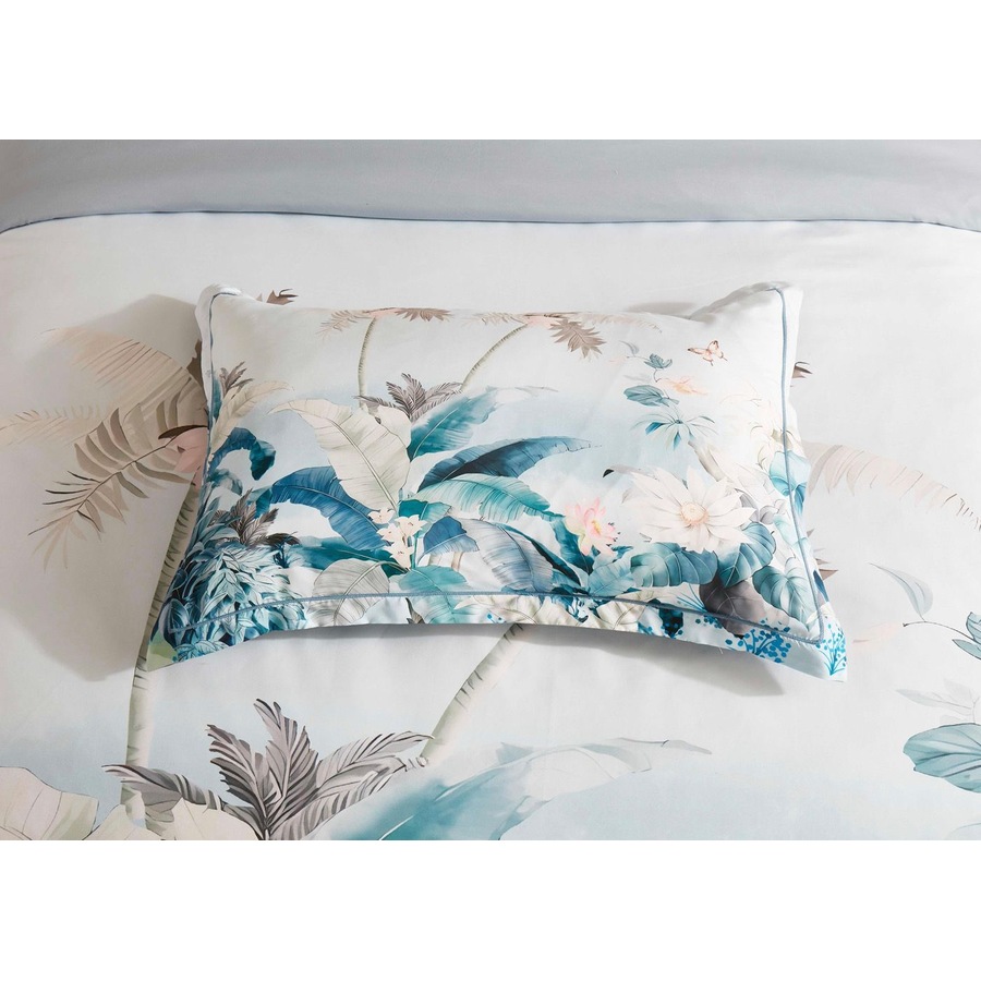 Tropical Quilt/Doona/Duvet Cover Set - Queen Size