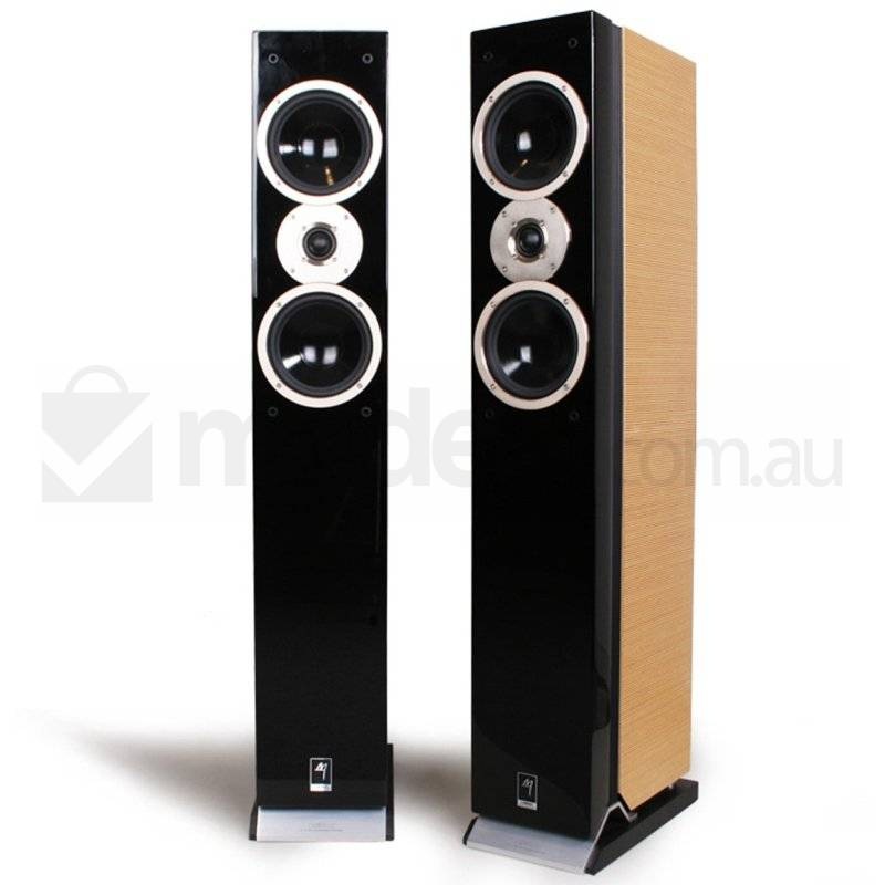 2 Wooden HiFi Home Theatre Tower Speakers M700F MyDeal
