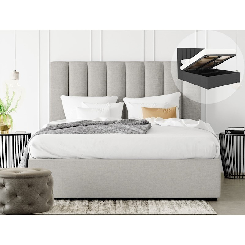 Celine gas lift storage bed frame discount